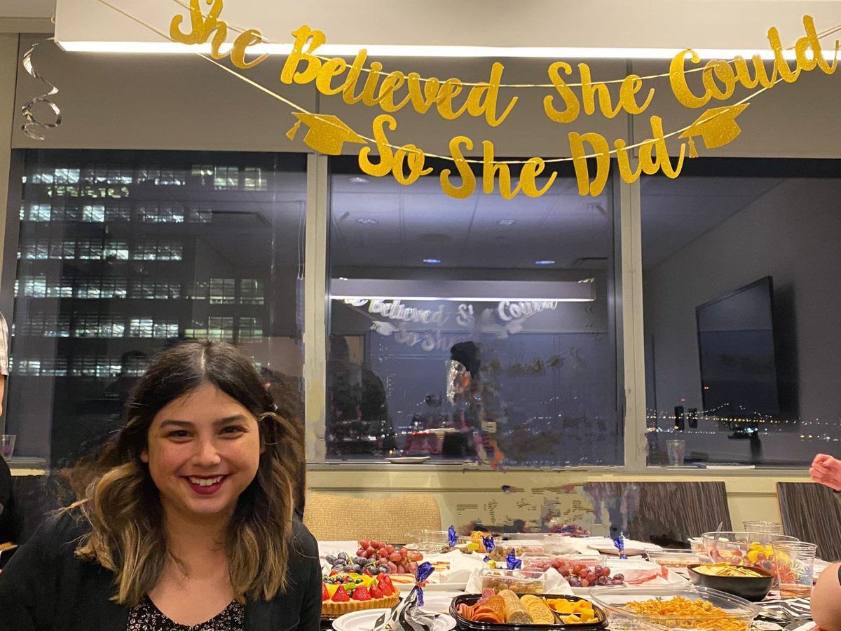 britm_'s tweet photo. I did it!! On Friday I successfully defended my PhD thesis and had a wonderful night celebrating with my friends in NYC. It was better than I’d ever hoped. Now time to enjoy NYC for the next 2 weeks before I move back to California! 🥳 https://t.co/akFcdLIW5G