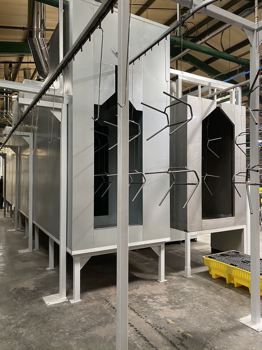 tdfinishingltd's tweet photo. When Advanced Furniture asked us to provide a new #PowderCoatingFacility we were happy to present them our high quality color change booth & #CuringOven which are very efficient, durable & reliable.
Discover more...https://t.co/teLeUaneZS
#SmartNetworking #sutcolhour #UKmfg https://t.co/IAXkAjso9h