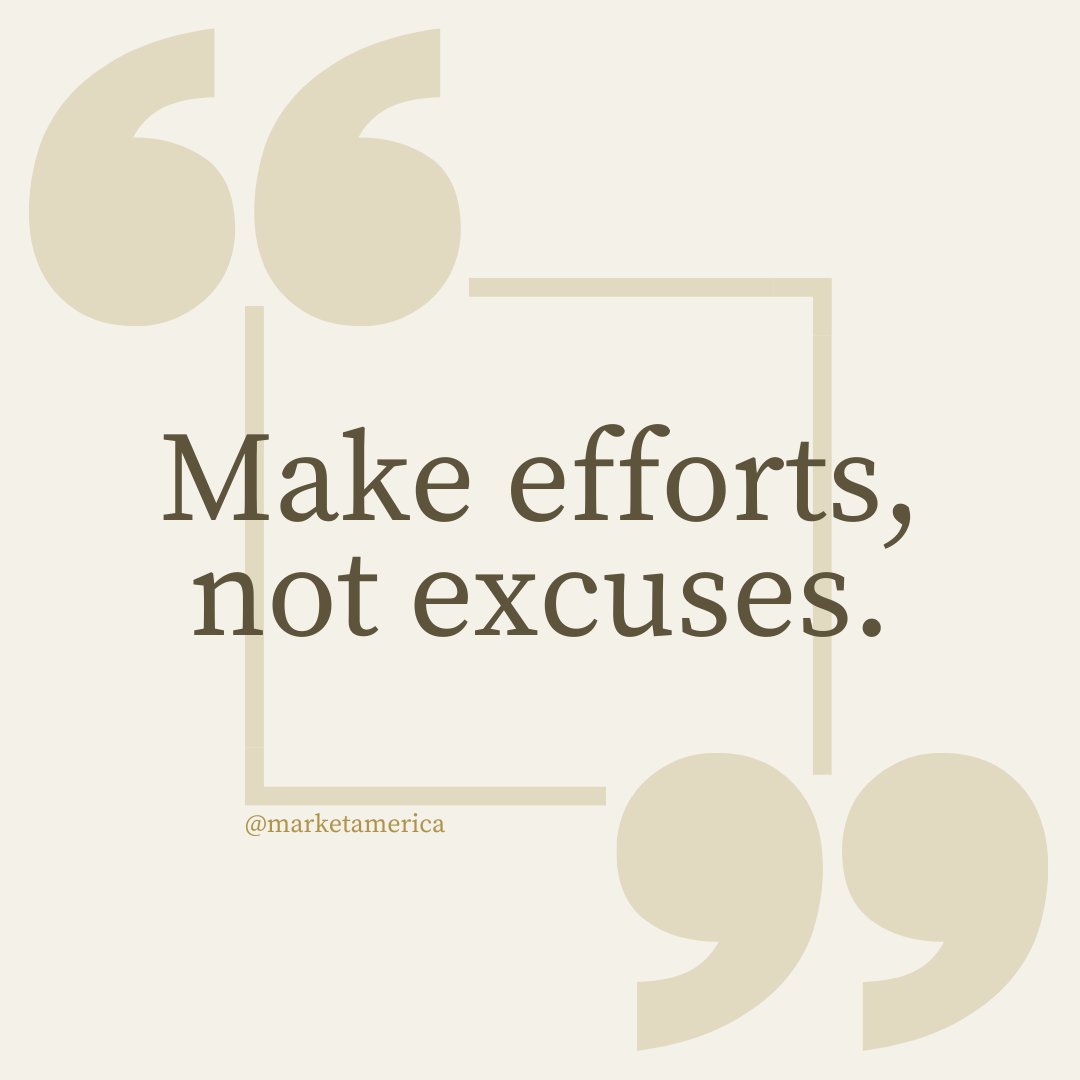 MarketAmerica's tweet photo. It's okay to make mistakes, but don't let those mistakes become habits. Keep trying to do better.
#noexcuses #hardwork #success #progressissuccess https://t.co/uYjXiwIHYO