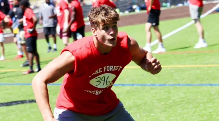 EDGYTIM's tweet photo. St. Rita @StRitaFootball 2023 ILB @MattKingsbury3 Matt Kingsbury had a strong showing this past fall season and looks ahead towards his busy off season plans here https://t.co/0X1iRP9Unx https://t.co/Wwkse4D4az