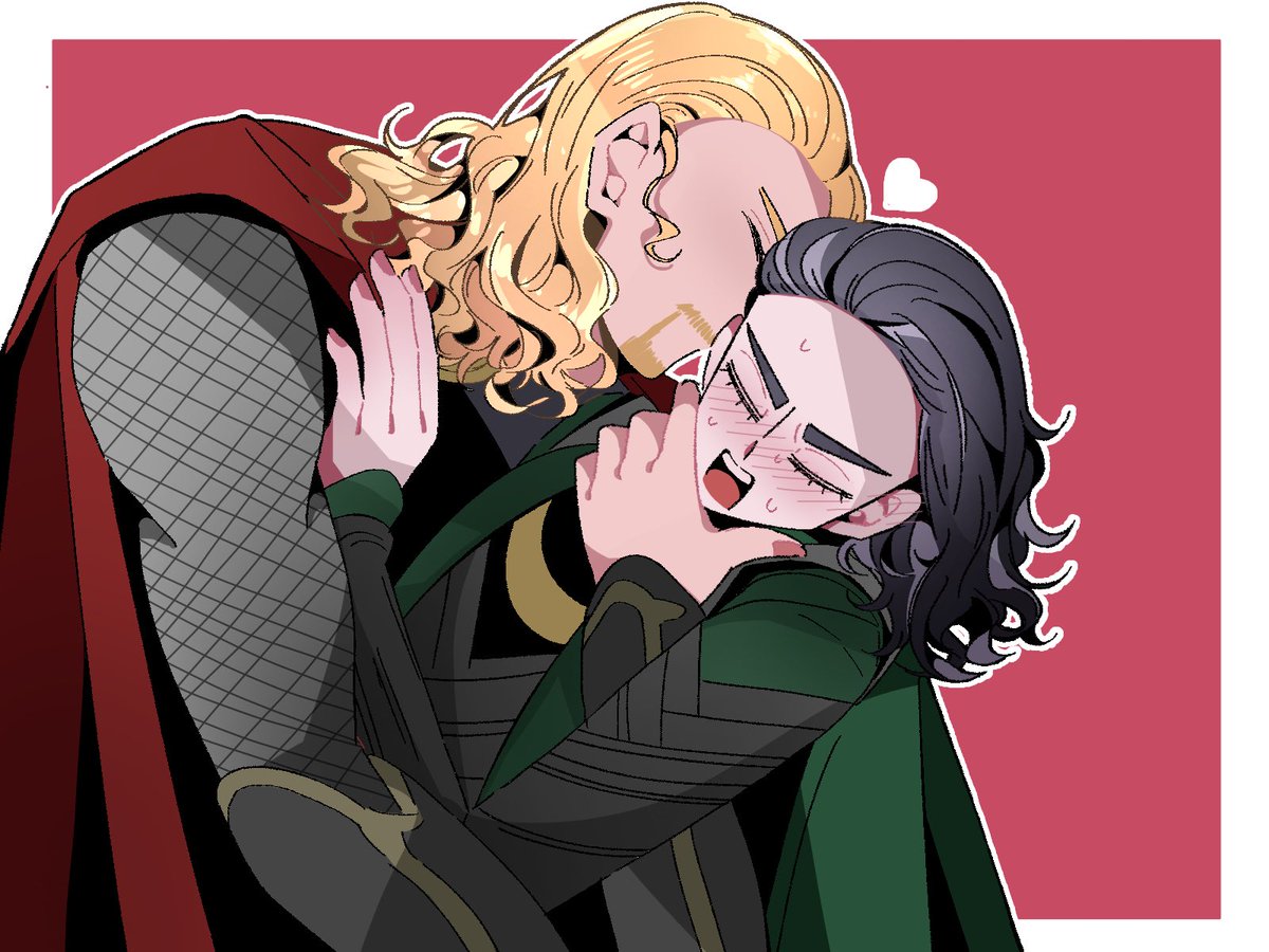 yoneyone_sa's tweet photo. みんなの前ではやめてってば！⚡️🐍
#thorki
#ソーロキ https://t.co/VevFAwVb4G
