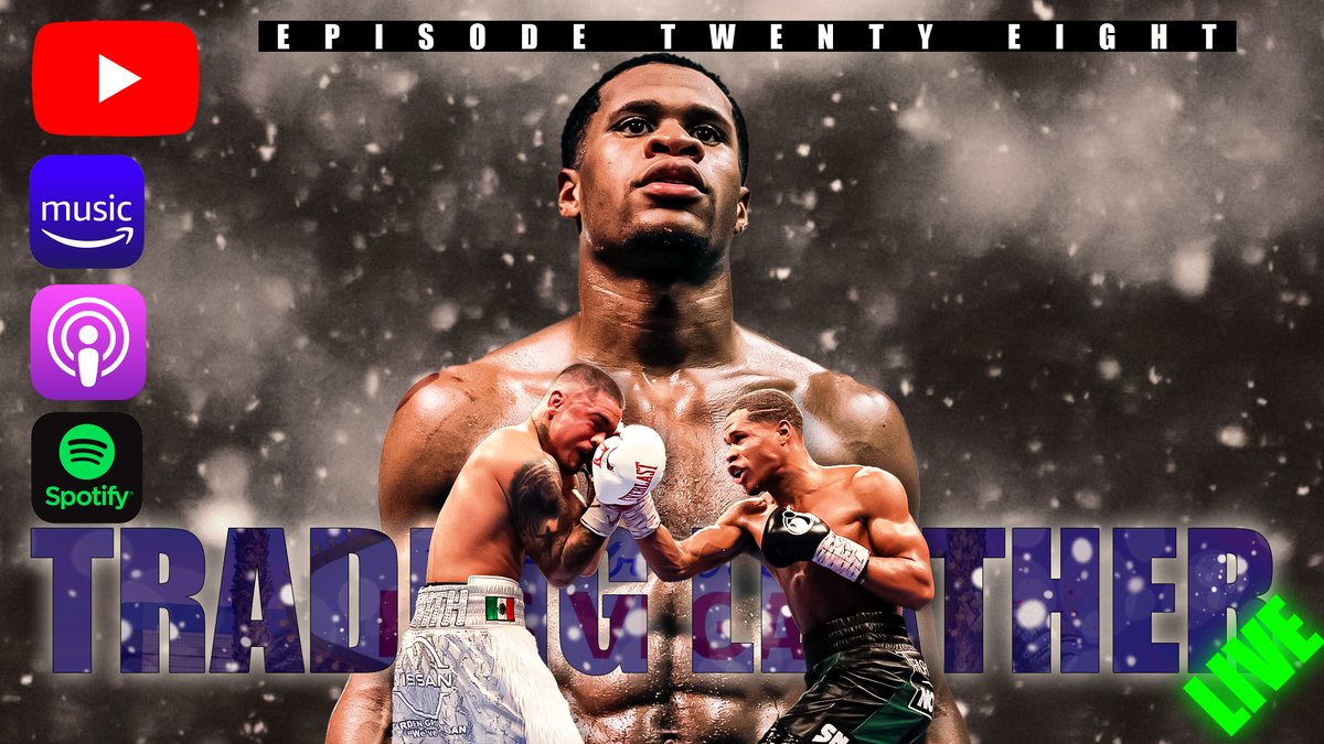 WE BACK BABY! Monday - 18:30 - Trading Leather YouTube channel! Come join us to discuss a busy weekend of action PLUS we look forward to Benn V Algieri and Lomachenko V Commey!
Retweets would be appreciated!
#boxing