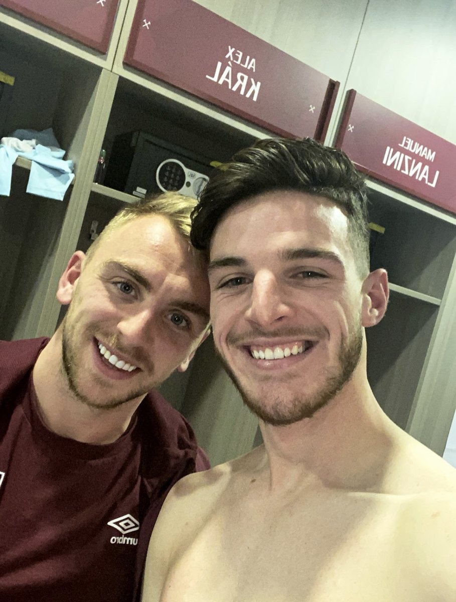 WestHam's tweet photo. These two yesterday... 🤩 https://t.co/0STfgcILGO