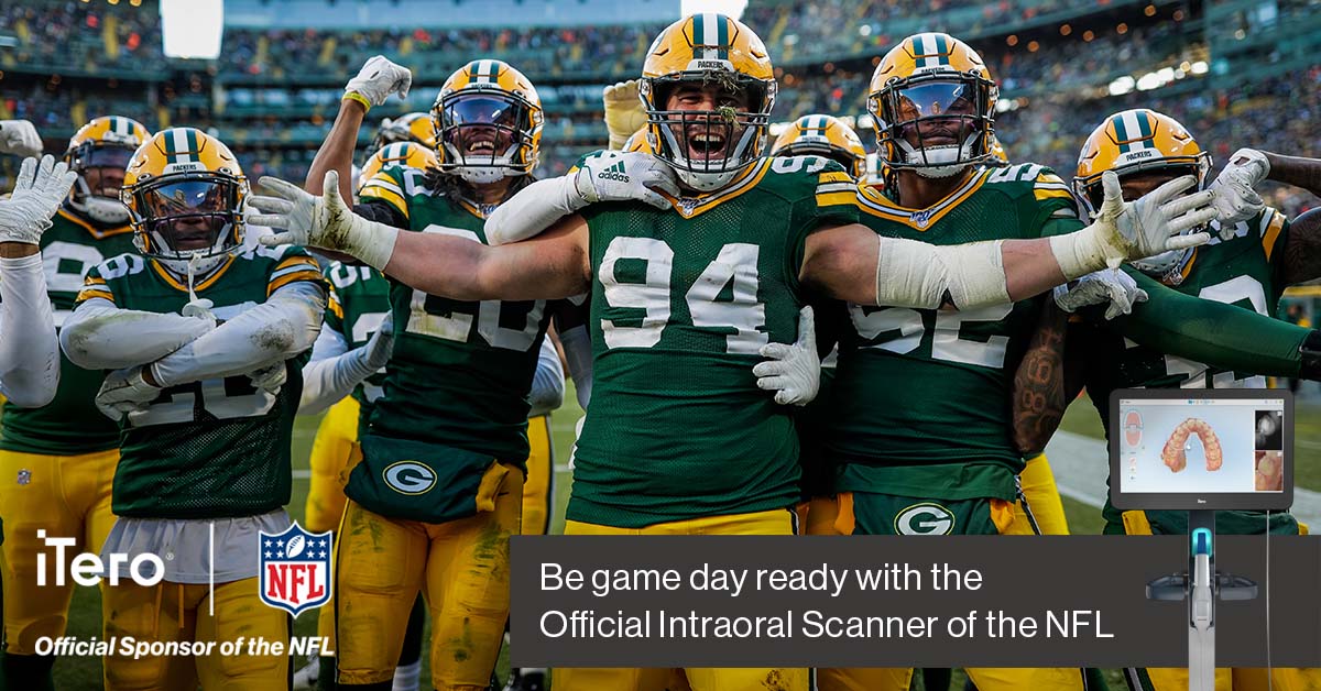 iTeroScanner's tweet photo. What’s the secret to success? A great team! Get the tool the pro's use - an iTero Element® 5D Plus scanner.
https://t.co/xdejaiC26V
#invisalignsmiles #winningsmiles #Aligntech #iTero #NFL https://t.co/aT6JMaVEzi