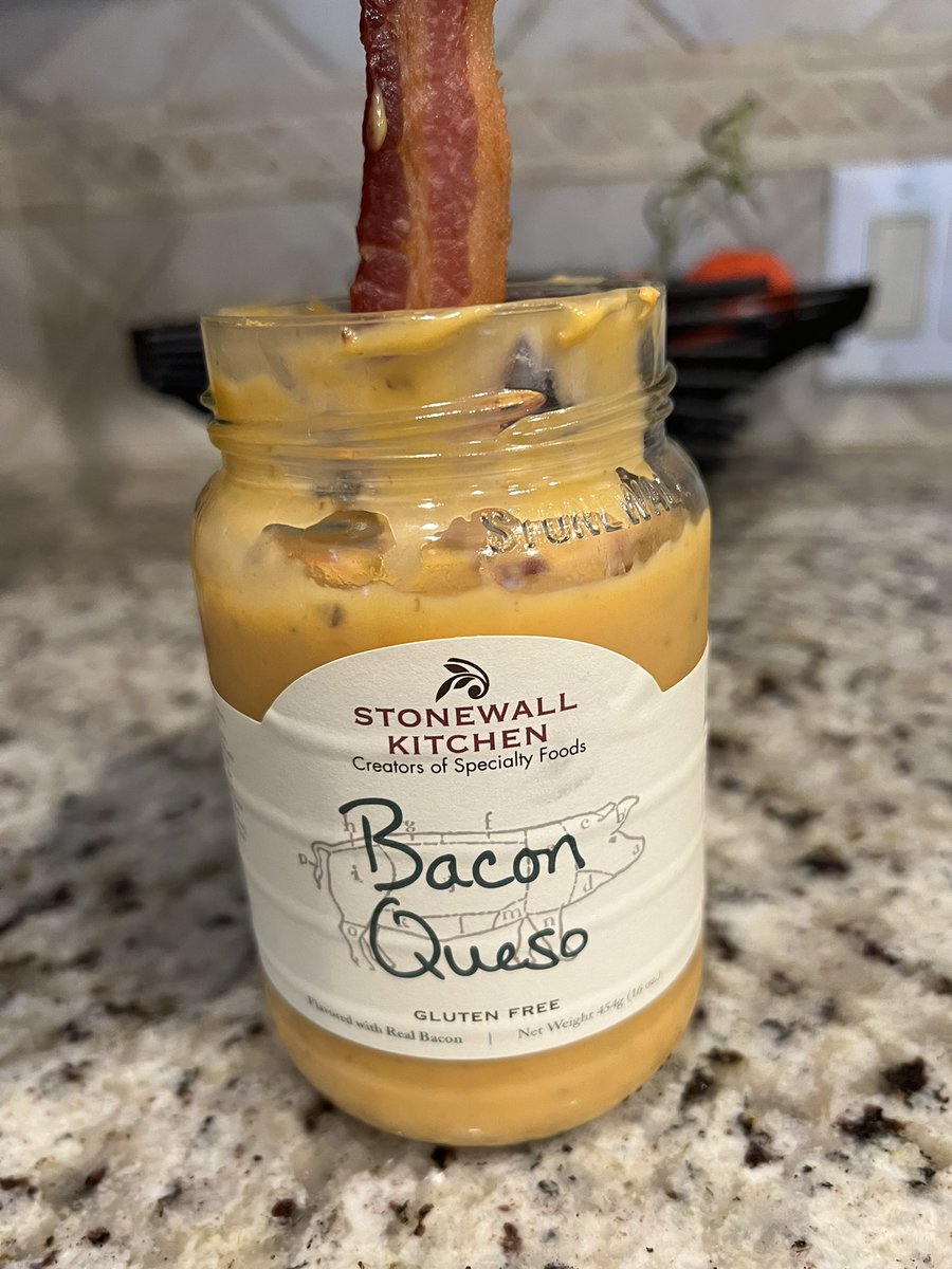 Is it wrong to dip #bacon in bacon queso dip?  Rhetorical question…of course not!