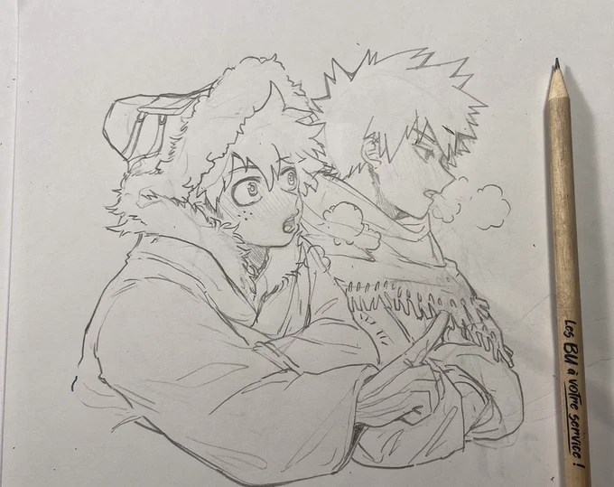 #勝デク 
Sketch 