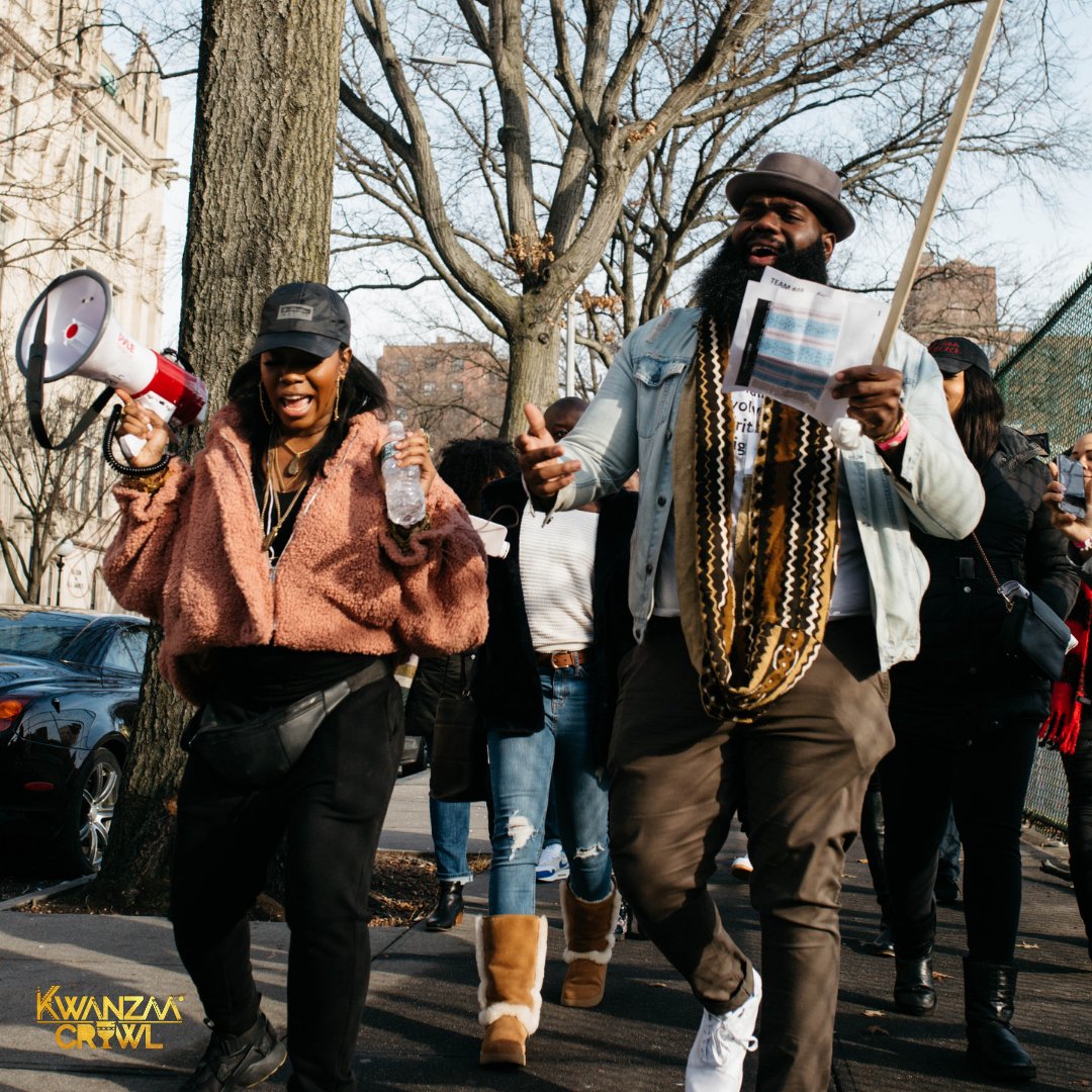kwanzaacrawl's tweet photo. If you see us in a Black-owned bar, just know in these streets we going hard. Bing Bong! Kwanzaa Crawl is only a few weeks away. Text the group chat. Save the date for Dec. 26th! #KwanzaaCrawl2021

📸: @brianwfraser https://t.co/2QYvyUsshD