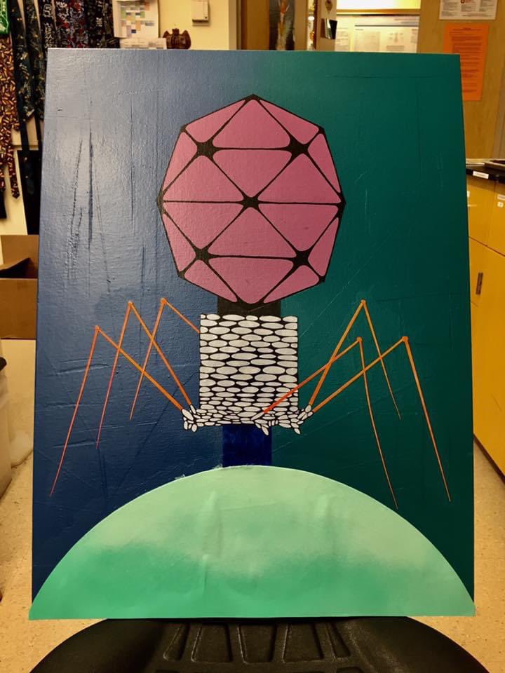 markowenmartin's tweet photo. From five years ago: I enjoy these #CreativeExtraCredit projects from my #Bio350 #Micronauts. The students always amaze me. #StudentCreativity #MicrobialArt @ASMicrobiology @univpugetsound https://t.co/1PlfumdViN