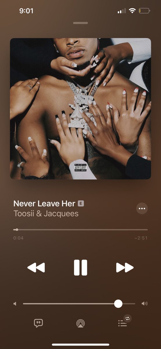 toosii2x's tweet photo. I don’t think 3 songs was enough https://t.co/Awy8w0LhKJ