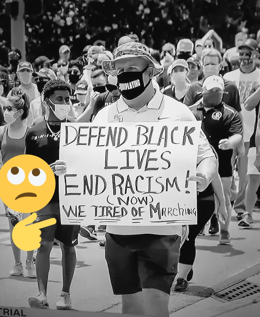 DropSquad_52's tweet photo. #KyleRittenhouse
#GuiltyWhitePrivilege or #SocialJusticeWarrior
Democrats have all the GOOD WHITE FOLKS?.............
"WE TIRED OF MARCHING"๐๐ https://t.co/i3dun4kppG