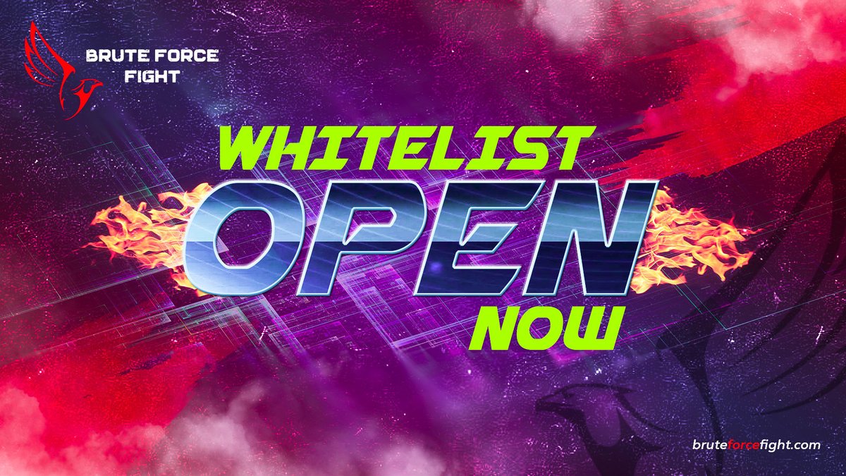 📣 We've extended the whitelist closing date until December 11.🎉🔥 ICO on unicrypt.network🔥

🔶 We will create an ICO (Round 0 Starting Dec. 6)
🔶 ICO Date: 14th of Dec.

👉Whitelist Form : bruteforcefight.com/whitelistairdr…

#Metaverse #NFTGaming #ICO #BSC $BFORCE