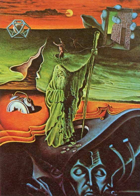 70sscifi's tweet photo. Artwork from the German edition of The Second Invasion Of Mars by
Boris and Arkady Strugatsky https://t.co/ElEjsK37m3