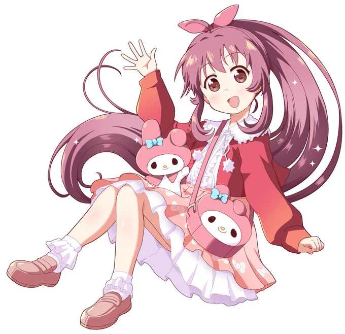 塗り残しやら描き忘れやら気に入らないところがあったので上げ直し みんな鬼滅観てて気付いてない今のうちにw #ゆるゆり活動日記 #杉浦綾乃 