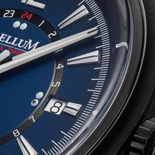 meara72's tweet photo. #Brellum The new Brellum Wyvern GMT Chronometer or The Ghost is jet black with a DLC coating. It is limited to 33 pieces. Pricing is reasonable for the quality of product you are getting. 1,950 euros. https://t.co/2Tx3LELUri