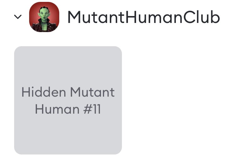 emaerkaaa's tweet photo. Minted #11 @mutanthumanclub 😎 should I mint 2 more? https://t.co/VqXtfXKlCn