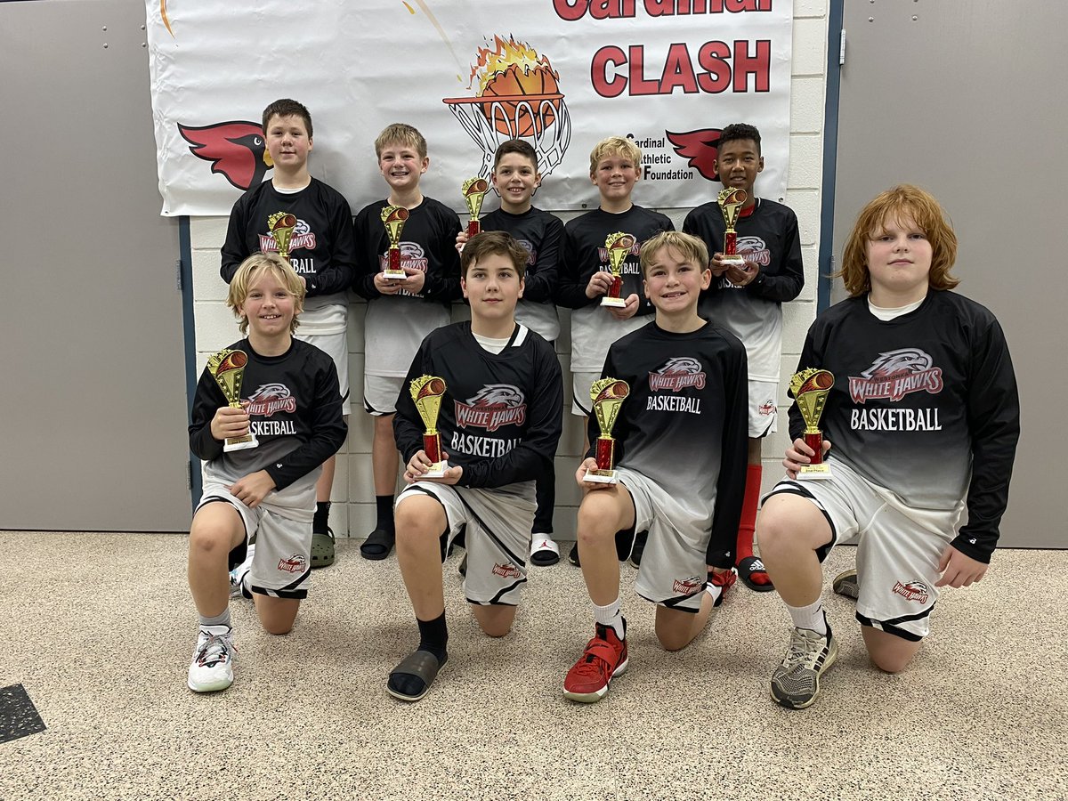WestonkayouthBB's tweet photo. Congrats to the 6th grade Boys Black Team…. They took second at the Annandale Cardinal Clash yesterday!🏀🖤❤️ https://t.co/Zrjfcdvrb6