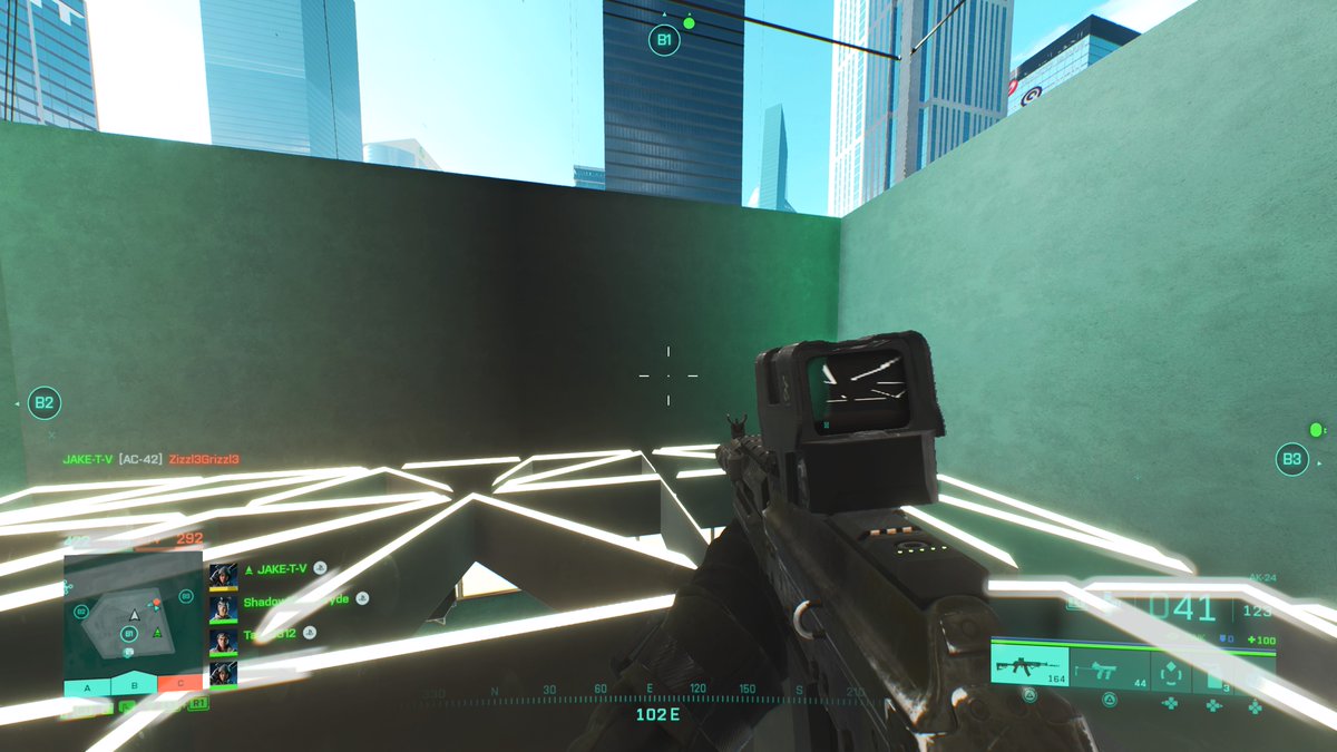 dank_room's tweet photo. Riding  the elevator then fell through @DRUNKKZ3 @Battlefield2042 #PS4share https://t.co/swwVvdCBvH