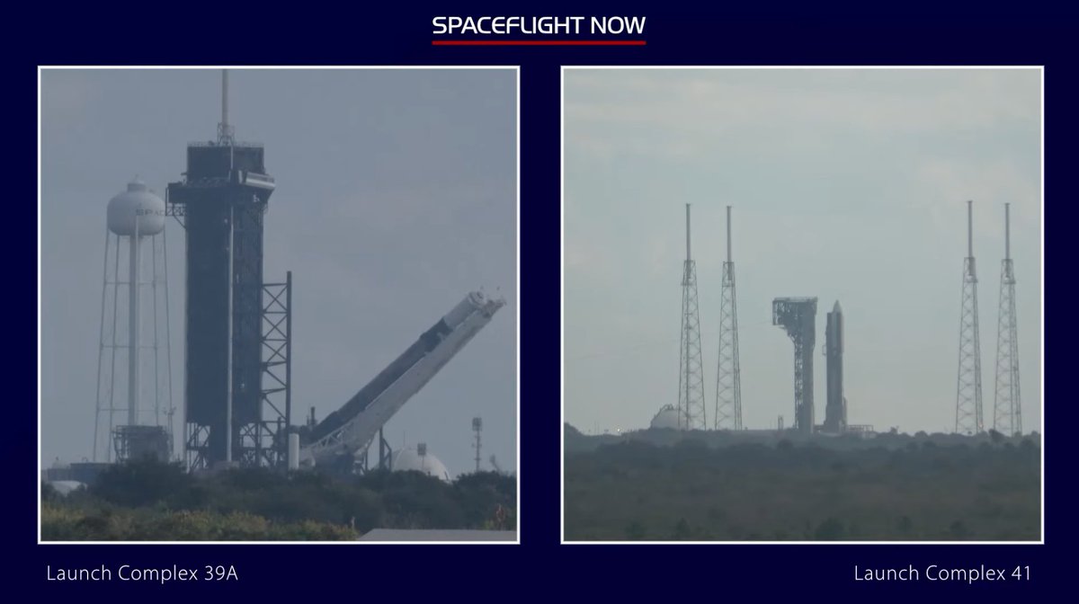 SpaceflightNow's tweet photo. SpaceX’s Falcon 9 rocket is being lowered at launch pad 39A in Florida following a static fire test yesterday. The rocket will return to the hangar for integration with NASA’s Imaging X-ray Polarimetry Explorer spacecraft for liftoff Dec. 9. https://t.co/LjYftcPg72 https://t.co/0ub88pea8X