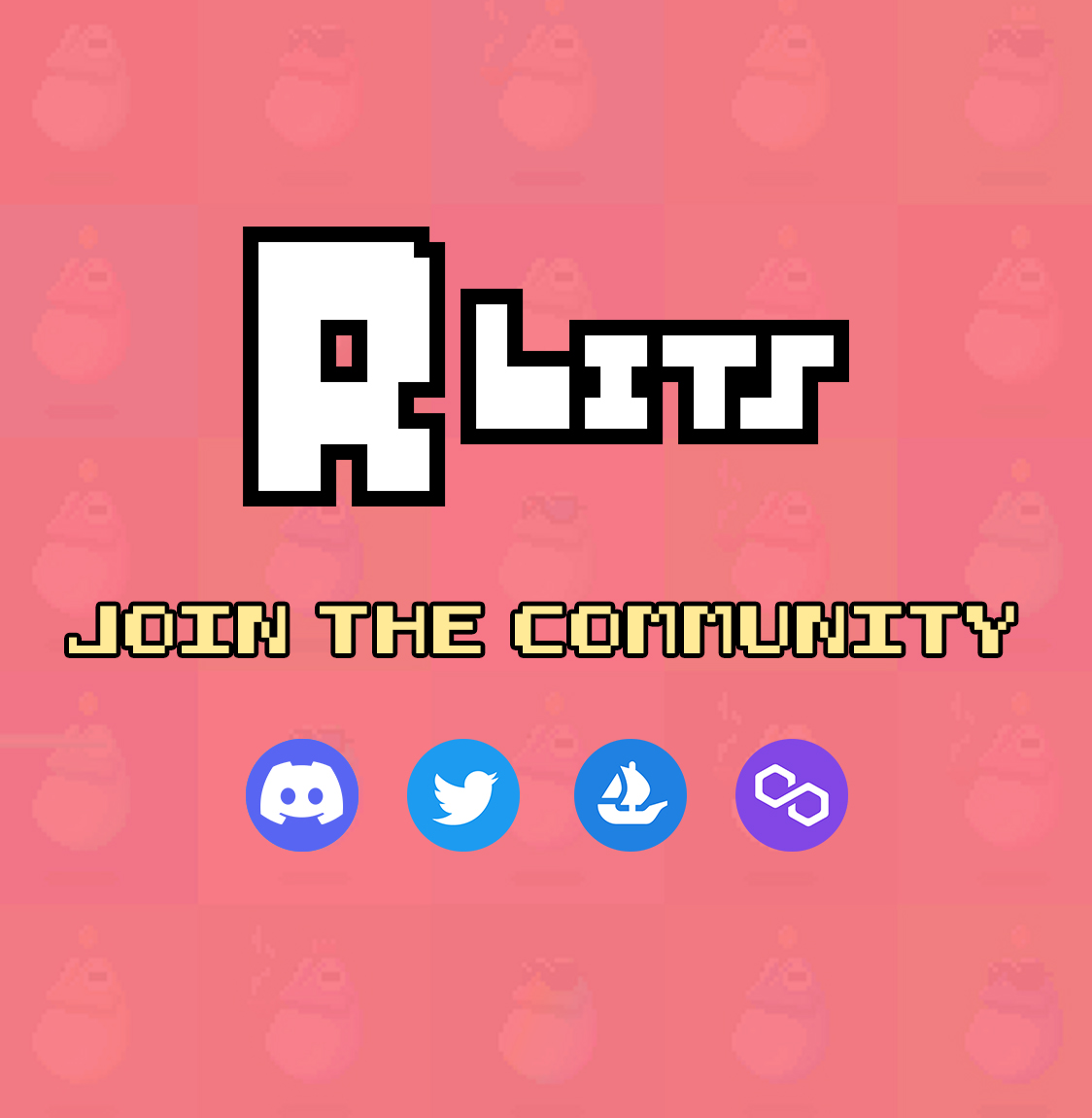 RbitsNFT's tweet photo. 🐸Rbits🐸

A very limited and rare #NFTcollection on #Polygon‼

✅No gas fees
✅1/1 Unique #NFTs
✅Only 500 #Rbits!
✅#NFTCommunity

Join our Discord ➡ https://t.co/KGrKBQBSnU
Get yours ➡ https://t.co/1V0TC09DIj

#NFT #NFTCollections #NFTCollectors #openseanfts https://t.co/SvQW69Ik3e