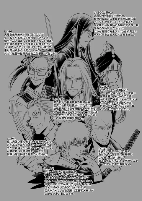 各内訳。
ちなみにエクストラクラスは逆に女性陣ばかり。 