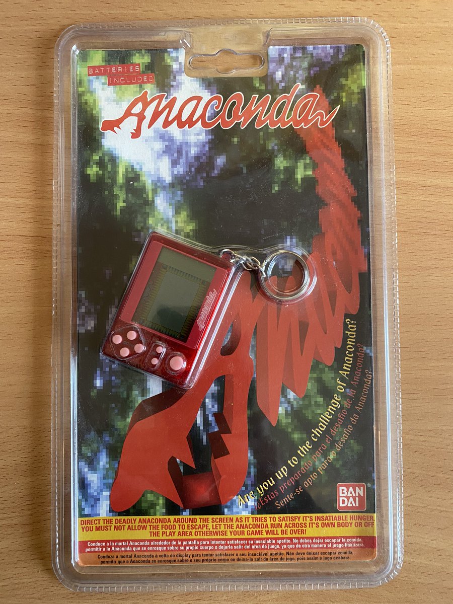 chiefychat's tweet photo. Nice Anaconda BanDai game. Up for sale https://t.co/CoHTwDwRGw