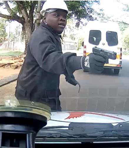 #Wanted Gang who robbed security officers of their firearms  on 17 November Muller Street in Groblersdal, LP.