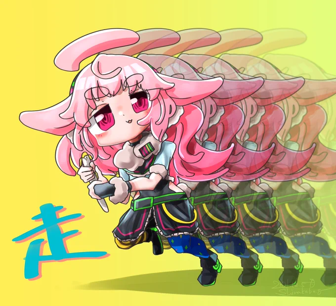 #めめアート
だっしゅ 