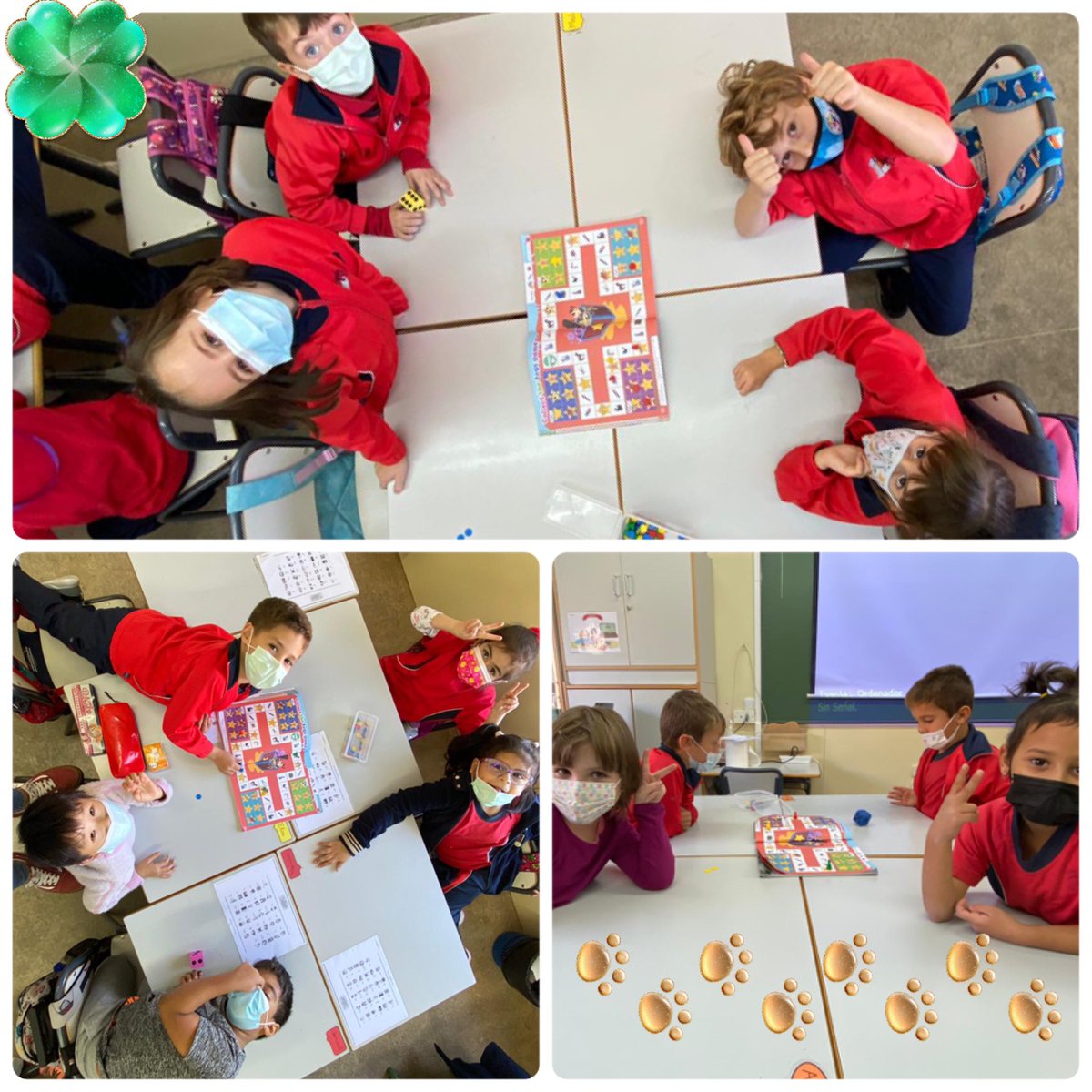 AgustinGerico's tweet photo. Esta semana nuestros alumnos de 1º y 2º de Educación Primaria han jugado a juegos de mesa inglés para practicar vocabulario y estructuras.
#learnplaying #english #boardgames #juntossumamos #agustingerico https://t.co/XbDeD0UqmY