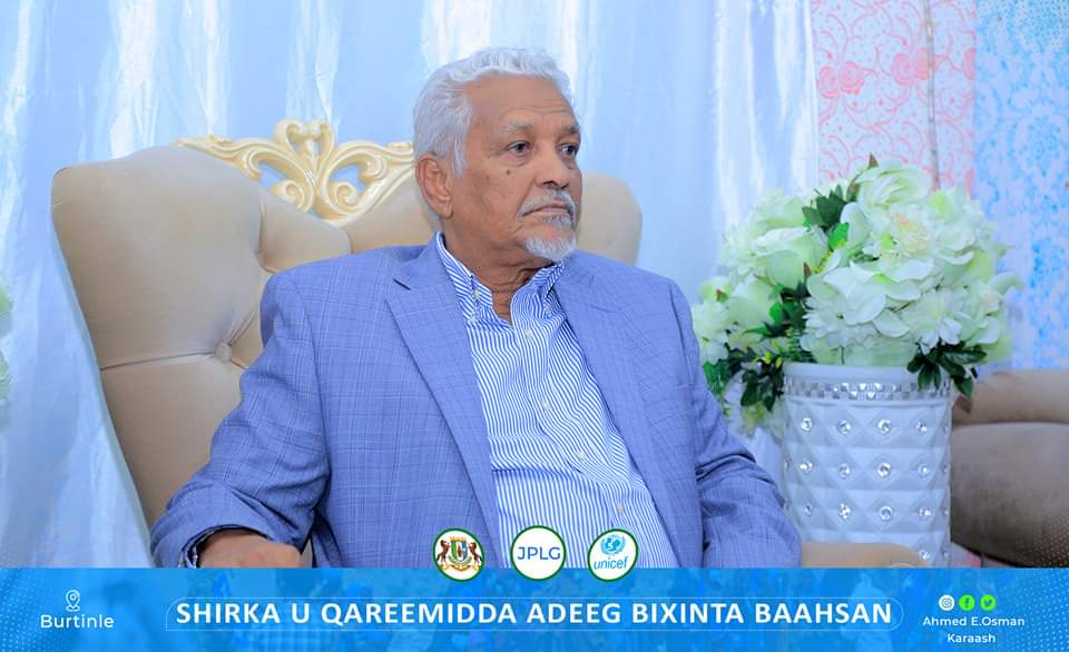 puntlandstatetv's tweet image. Madaxweyne ku-xigeenka Dowladda #Puntland Mudane @ahmedkaraash, ayaa hadda daah-furaya Shirka u qareemidda adeeg bixinta baahsan ee mashruuca horumarinta degmooyinka Puntland ee (#JPLG). #Puntland #Somalia