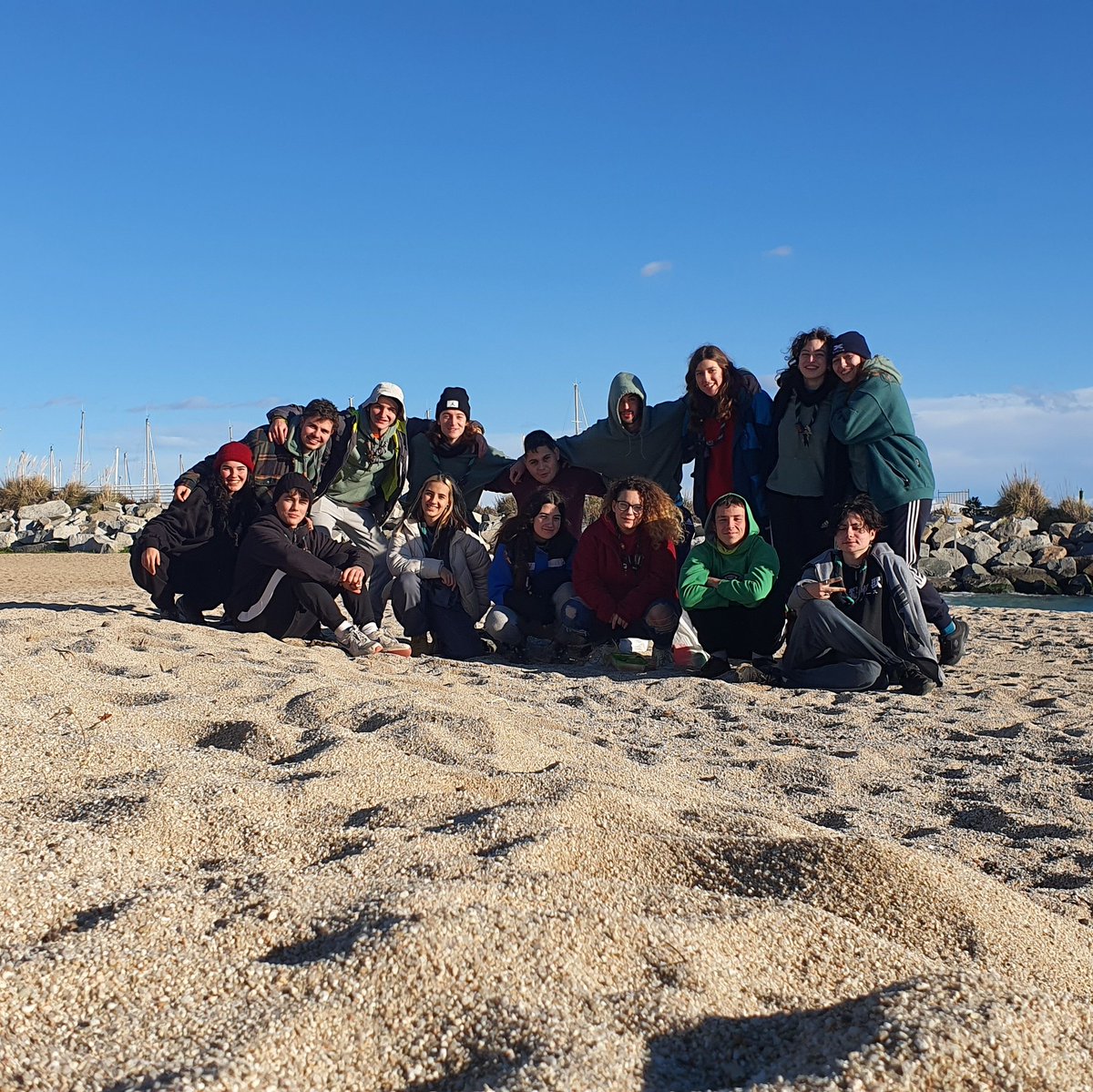 Aquest cap de setmana Consell hem anat al cau @ae_esclat a Sant Andreu de Llavaneres, on hem fet la sortida de cohesió d'aquest curs! Ens hem conegut més entre nosaltres i ens ho hem passat súper bé😊💚🖤