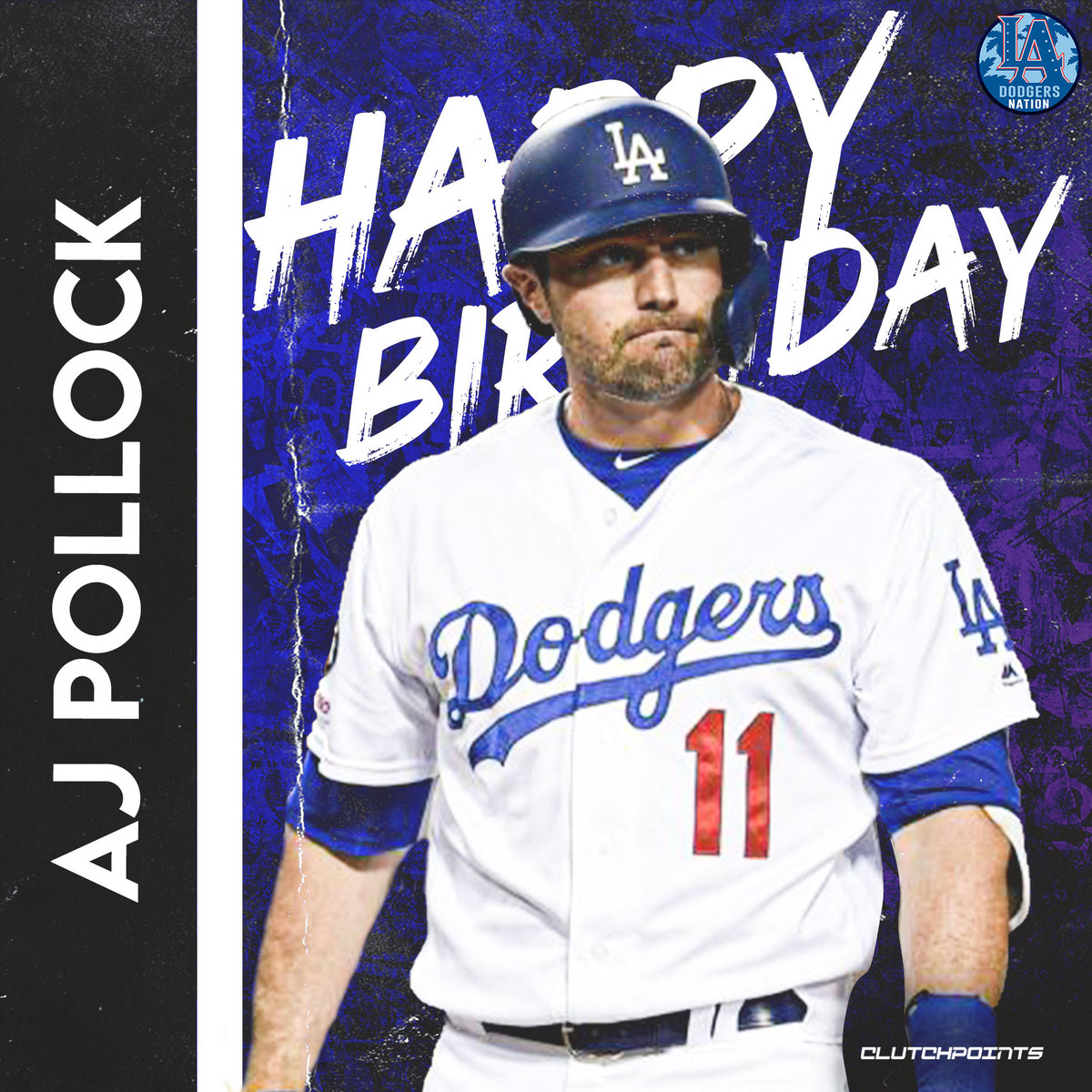 Let s all wish AJ Pollock a happy 34th birthday! 