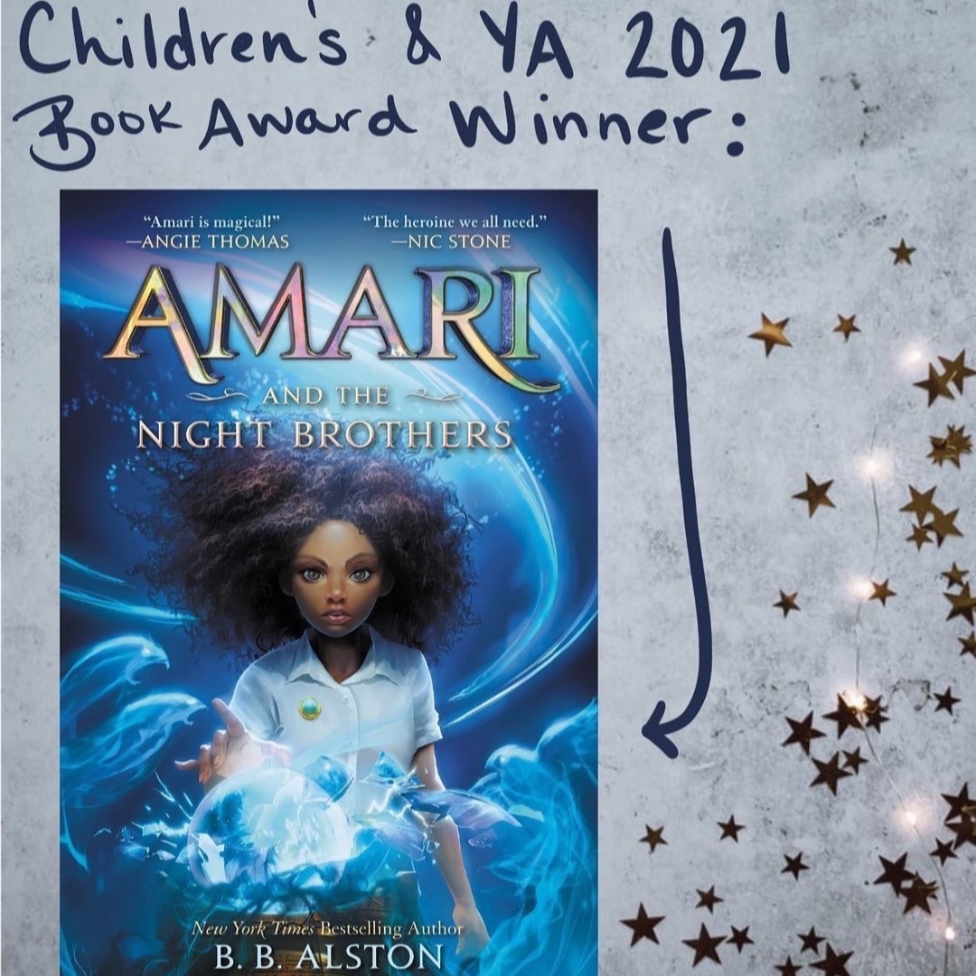 With the magic of the season upon us, it's time to put something magical in the hands of the kids around you and we can't think of a better book for 2021 than <a href="/bb_alston/">B.B. Alston</a>'s AMARI AND THE NIGHT BROTHERS. 

📸@bnholmel
