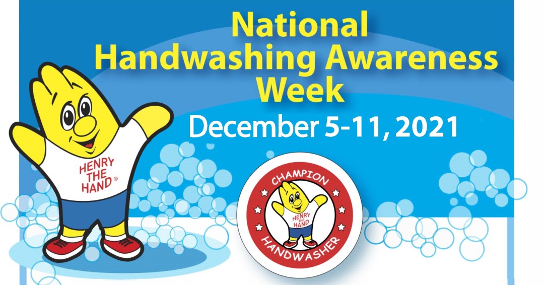 Today begins National Handwashing Awareness Week! Effective handwashing includes:
1. Wet your hands with clean water
2. Lather your hands with soap and rub them together
3. Scrub your hands for 20 seconds
4. Rinse your hands with clean water
5. Dry your hands with a clean towel