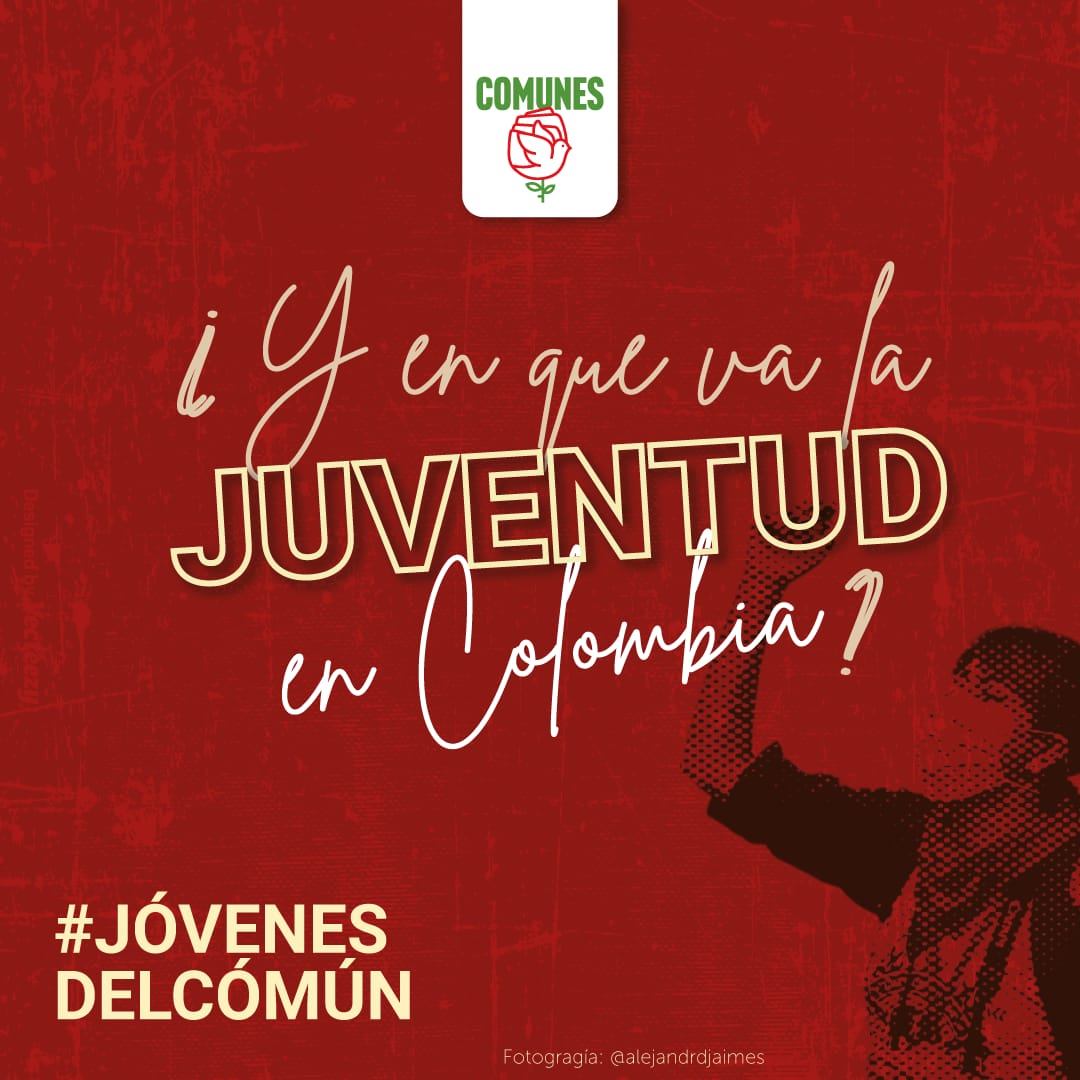 ComunesCoL's tweet photo. Con el tiempo, jóvenes con diferentes realidades nos hemos encontrado en este proyecto por la construcción de paz, de justicia social y de una #NuevaColombia 🇨🇴 muchos nos han señalado y estigmatizado, pero nada nos detiene 😎 https://t.co/YgPpBpS0XN