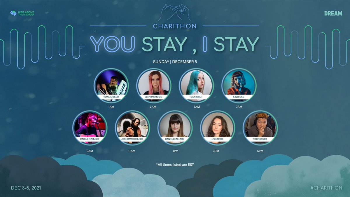 Our AMAZING <a href="/charithon/">Charithon</a> lineup for today 🥳

This group has raised over $30,000 so make sure to tune in ❤️‍🩹