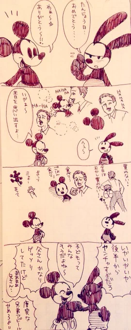 ウォルトディズニーさんお誕生日おめでとうございます🎉
たまたま描いてた過去絵(ミキ誕)でお祝いさせてね 生まれてくれてありがとうございます💝💝 