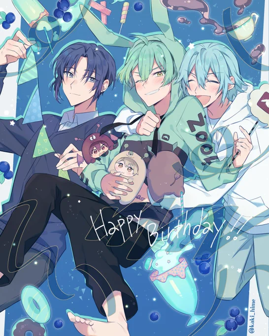 悠～～～～お誕生日おめでとう～～～～🥳🎉🎉🐗💕

#亥清悠生誕祭2021 