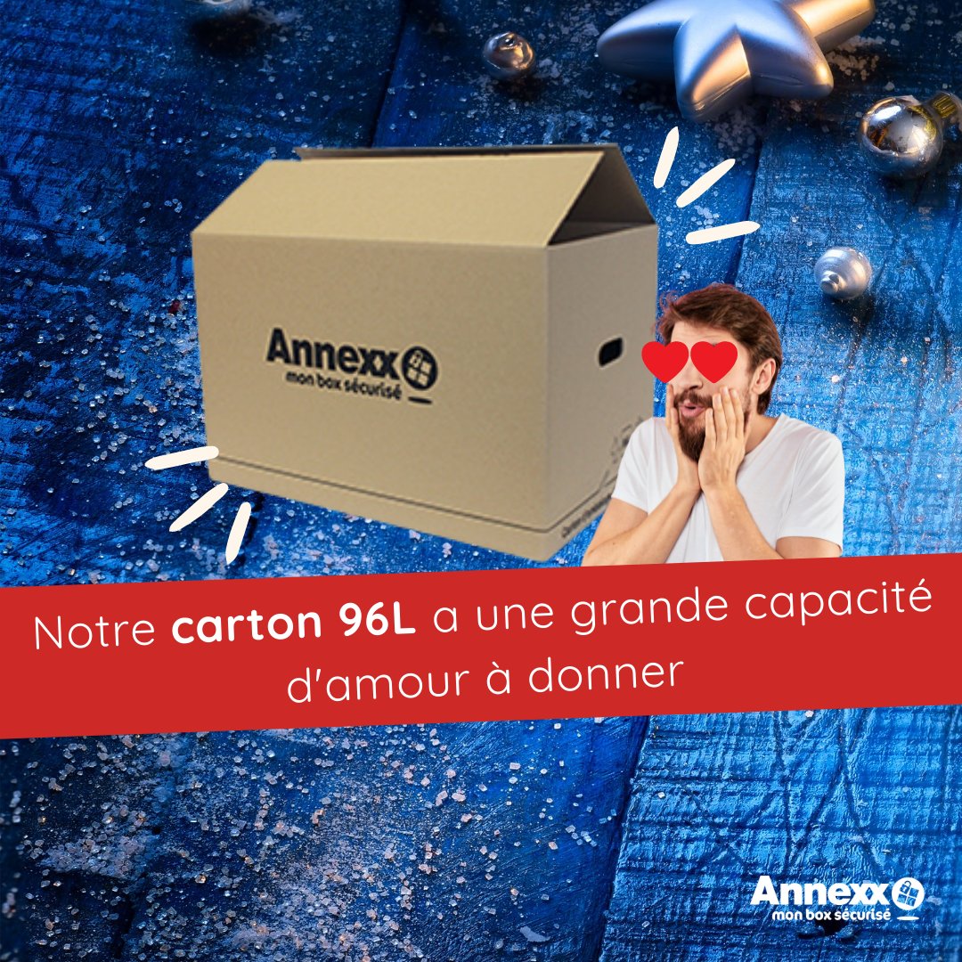 selfstockage's tweet photo. Voici notre carton 96L :

📦 Idéal pour les produis légers et peu fragiles
📦 Résiste aux différentes températures
📦 Idéal pour le stockage longue durée et l’export

Pour l'obtenir c'est ici : https://t.co/1669co09P7

#annexx #déménagement #carton https://t.co/3MBjp81yvv
