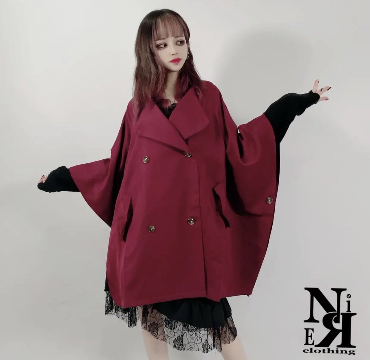 NieR_tokyo's tweet photo. 🎁本日〆切プレゼント企画🎁

ポンチョ風高品質トレンチコート
【BURGUNDY】

🎁4名様にプレゼント🎁

◼応募方法
フ��ロー(@NieR_tokyo) &amp; RT
◼締切〆  本日24時

※鍵垢の方も対象内です。
是非ご参加ください🙇‍♂️🙇‍♀️ https://t.co/uNreBlP3C6