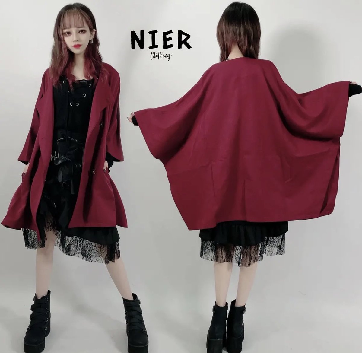 NieR_tokyo's tweet photo. 🎁本日〆切プレゼント企画🎁

ポンチョ風高品質トレンチコート
【BURGUNDY】

🎁4名様にプレゼント🎁

◼応募方法
フ��ロー(@NieR_tokyo) &amp; RT
◼締切〆  本日24時

※鍵垢の方も対象内です。
是非ご参加ください🙇‍♂️🙇‍♀️ https://t.co/uNreBlP3C6