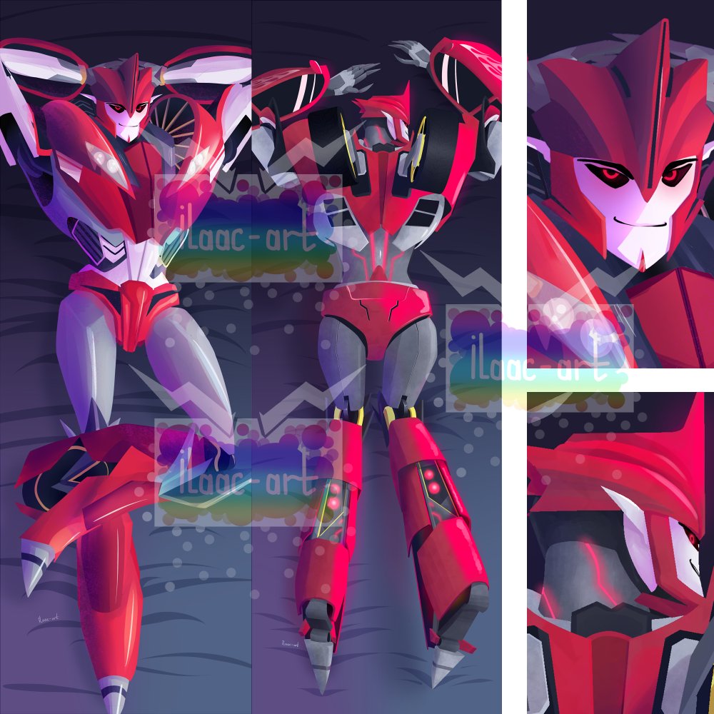 The Starscream and Knock Out dakimakuras are back in stock! :)https://t.co/...