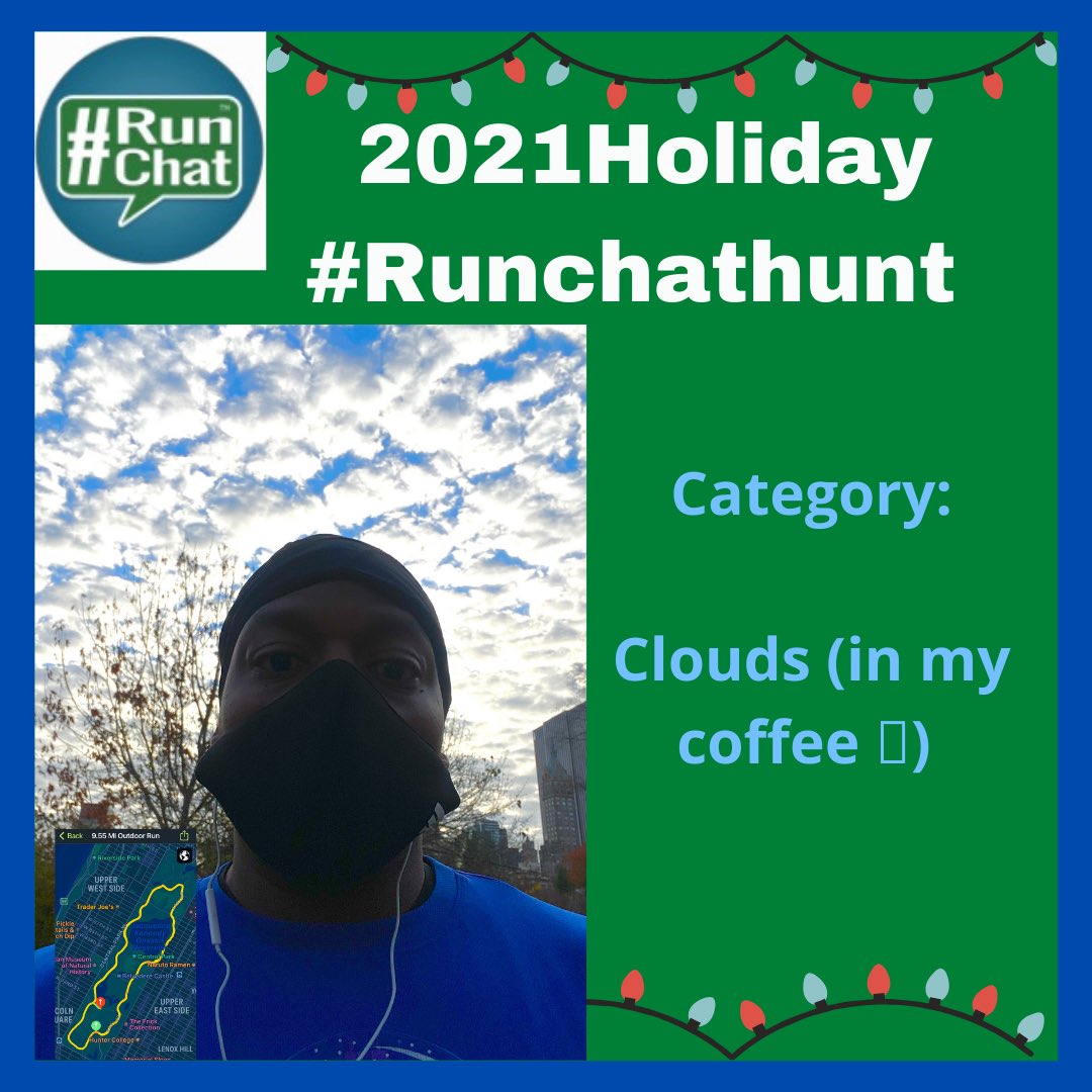 smokinscientist's tweet photo. #runchathunt entry #3
-Category: Clouds
-Workout: Ted Corbitt 15K (#tedcorbitt15k)

@therunchat #blkrunners #nycrunning #nycrunner #running #runningcommunity #runnersoftwitter #kosphd https://t.co/OhmuSLV8s8