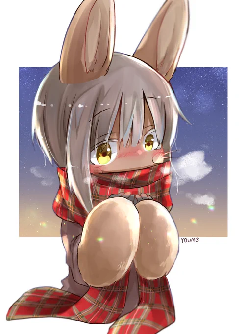 寒みぃなあ🐰🧣 