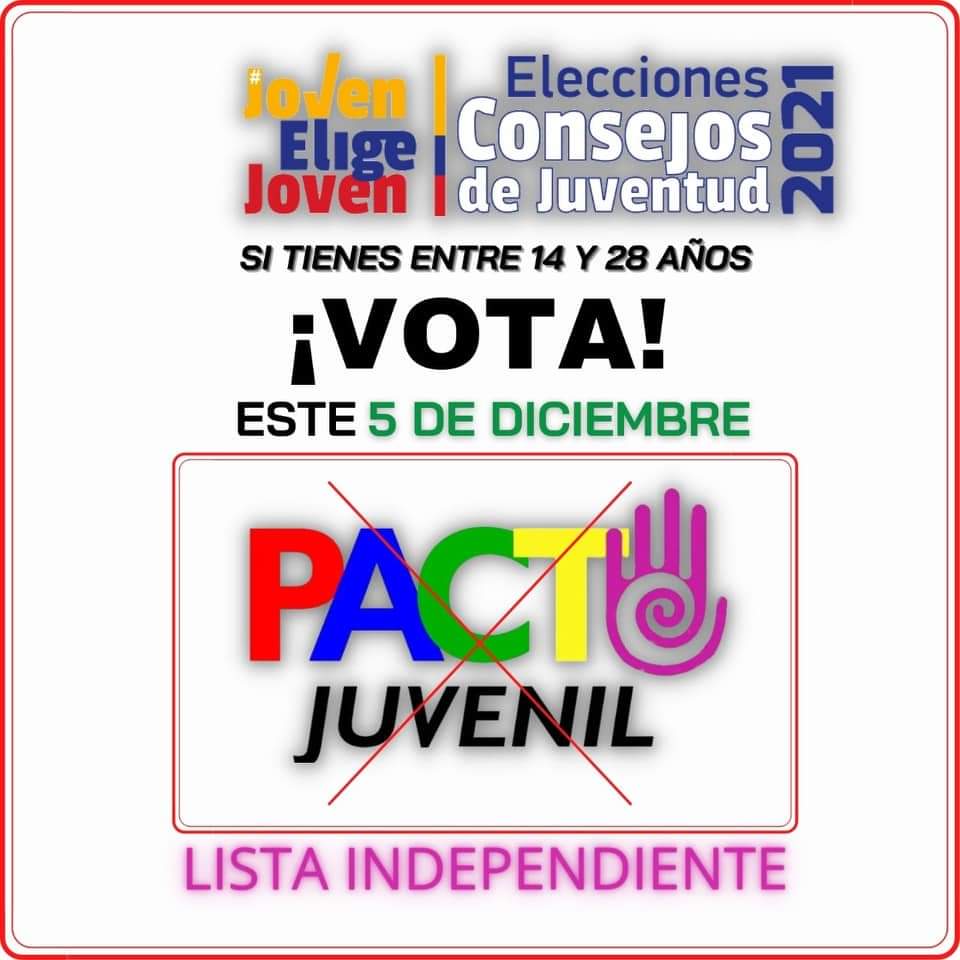 Es ¡HOY! Vota Pacto Juvenil en las elecciones a CMJ en Popayán, vamos a transformar las formas tradicionales de hacer política