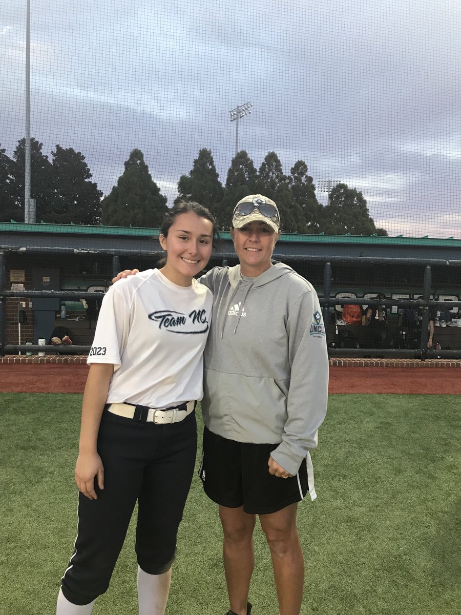Olivia Mora (@oliviamora2023) on Twitter photo Had a great time at the <a href="/UNCWsoftball/">UNCW Softball</a> camp yesterday! Thank you to all the coaches and players for the instruction and feedback! I can’t wait to be back soon!
@CoachNORTUNCW
<a href="/Coach_Ibarra/">Coach Hernan Ibarra</a>
<a href="/dixson_erin/">Erin Dixson</a>
<a href="/TeamNCShook/">Team North Carolina Shook</a> Had a great time at the <a href="/UNCWsoftball/">UNCW Softball</a> camp yesterday! Thank you to all the coaches and players for the instruction and feedback! I can’t wait to be back soon!
@CoachNORTUNCW
<a href="/Coach_Ibarra/">Coach Hernan Ibarra</a>
<a href="/dixson_erin/">Erin Dixson</a>
<a href="/TeamNCShook/">Team North Carolina Shook</a>
