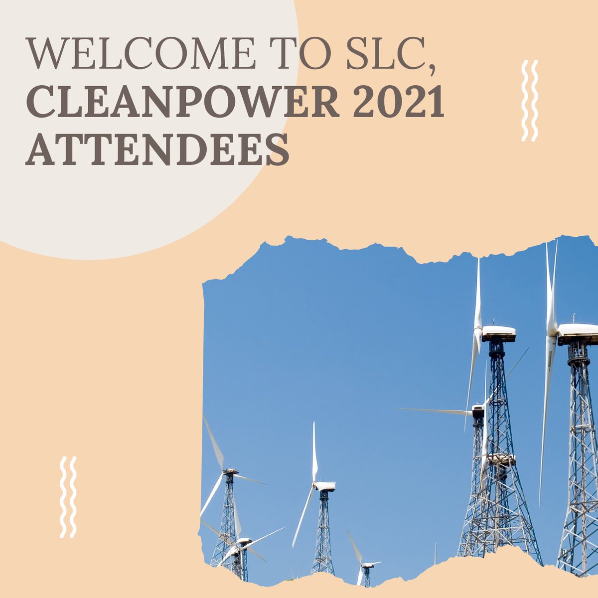 SheratonSLC's tweet photo. Two more days until the CLEANPOWER 2021 conference &amp; exhibition is in Salt Lake City! We want to welcome all of our guests who are staying with us this week for the event. 👋🔋 

Learn more about the event here:
https://t.co/44jg6Gszjv https://t.co/a9hLlUvqUb