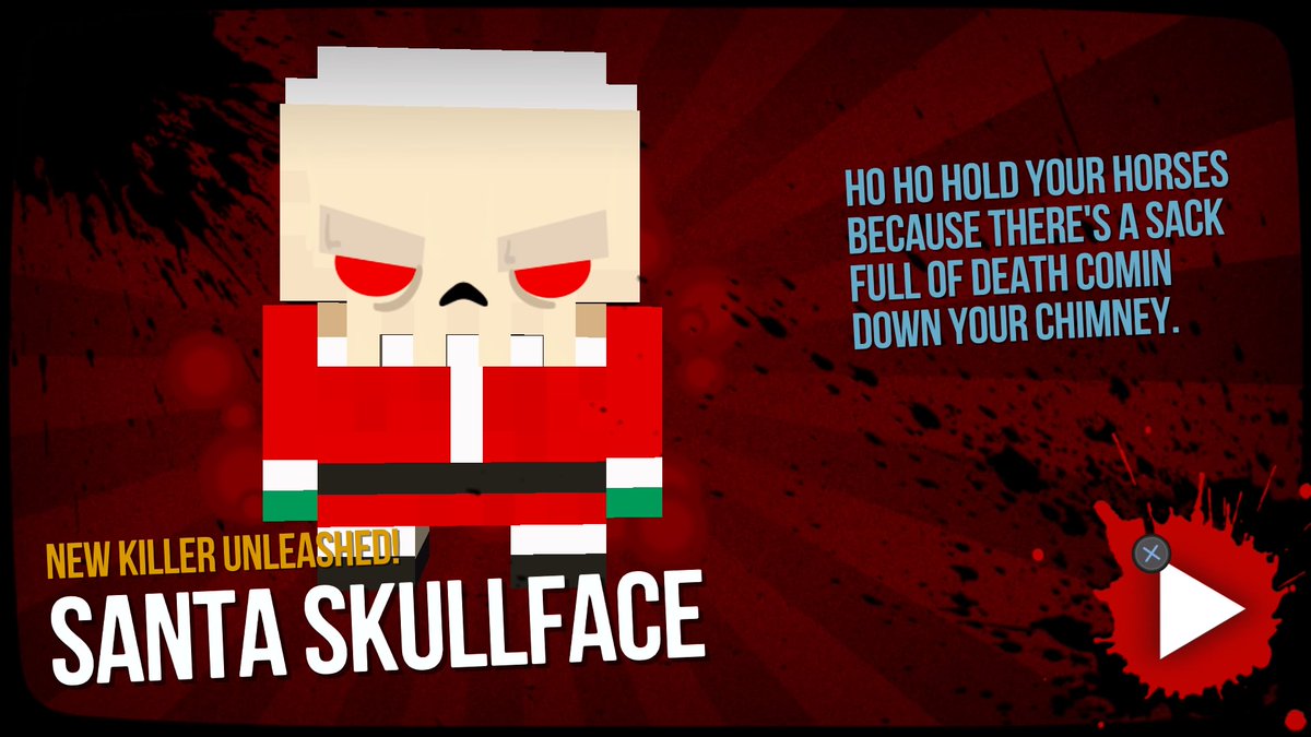 Hyde323's tweet photo. #PS4share ho ho ho #SantaSlays #SlayawayCamp #SantaSkullface #gamer >) https://t.co/eNtiAsbdBy