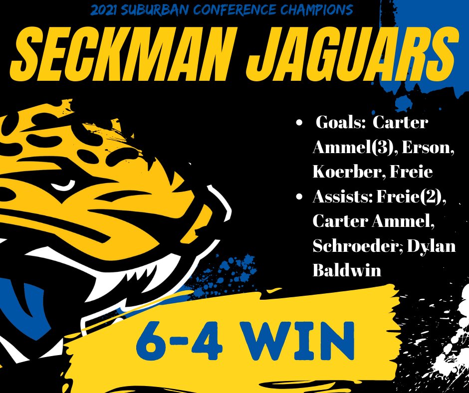 HockeyJaguars's tweet photo. The Jags move to 2 wins in a row with Carter Ammel scoring a hat trick to carry the team to a 6-4 win over Francis Howell Central. The Jags are back on the ice tomorrow night as we honor our Seniors with a pregame ceremony at 8:45.
#OnceAJaguarAlwaysAJaguar #ManyPawsOnePride https://t.co/HqY4v8XIan