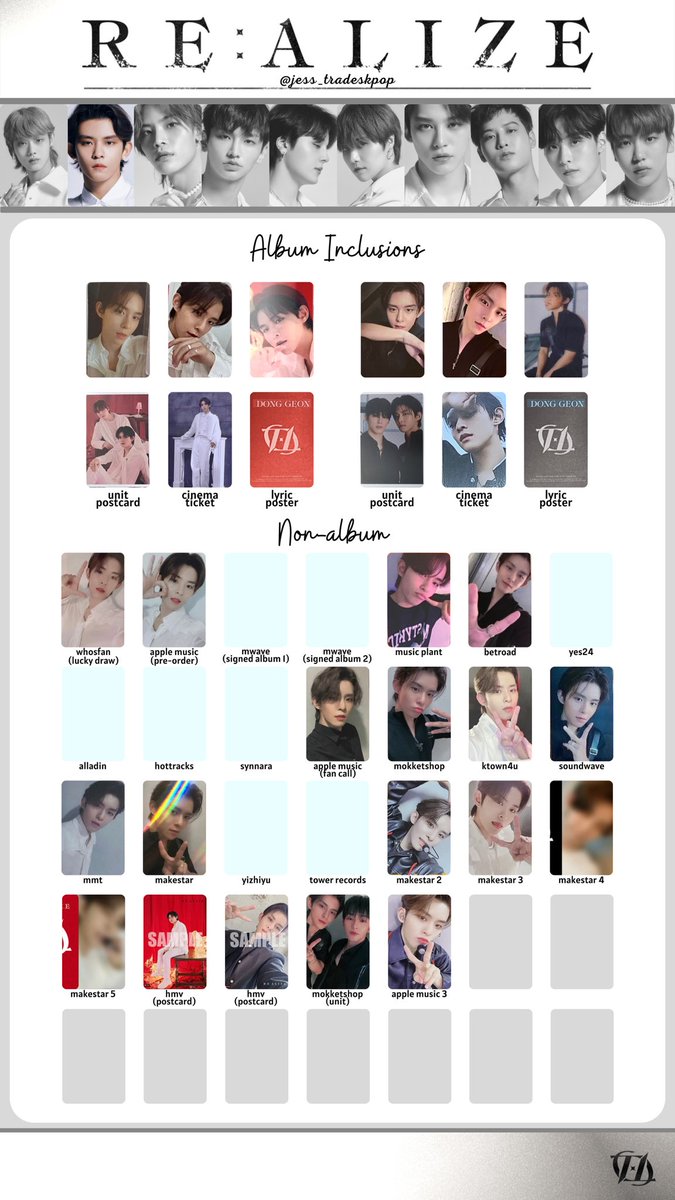Jess__ts's tweet photo. Non-album update 5 (5/12/21) π all members in Google drive in pinned tweet π if anyone sees any pictures of the ones Iβm missing please let me know π #ν°μ€μ #ν¬μΉ΄ #to1 #to1photocard #to1template https://t.co/VTYGJtHw9y