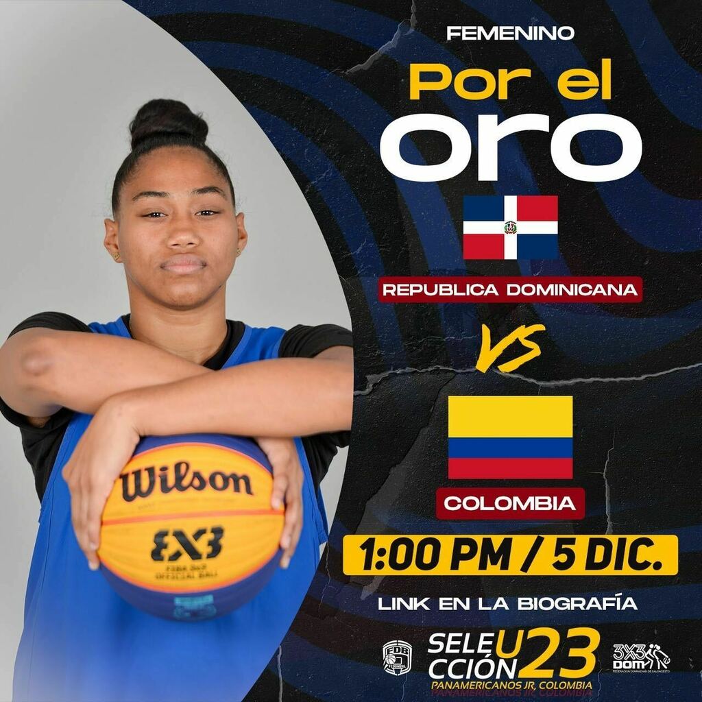 FedombalRD's tweet photo. HOY A LAS 01:00PM 🇩🇴🔥
VAMOS POR EL ORO 🥇🇩🇴🥇
APOYA A TU SELECCIÓN 🇩🇴🇩🇴🇩🇴🇩🇴🇩🇴🇩🇴
🔥💪🏾
@thais_esmerlyn
@faneyte.17
@nayely_morillo07 @jimenezyenniffer @duquela @alejandrobreton_
#ArribaDom 🇩🇴🇩🇴🇩🇴
Link en la biografía ⬆️
•
•
•
#3x3dom #3x3domi… https://t.co/3aedegbNSQ https://t.co/wyGeZWWmmc